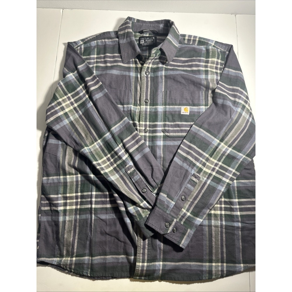 Men's Carhartt rugged flex Cotton flannel XL
